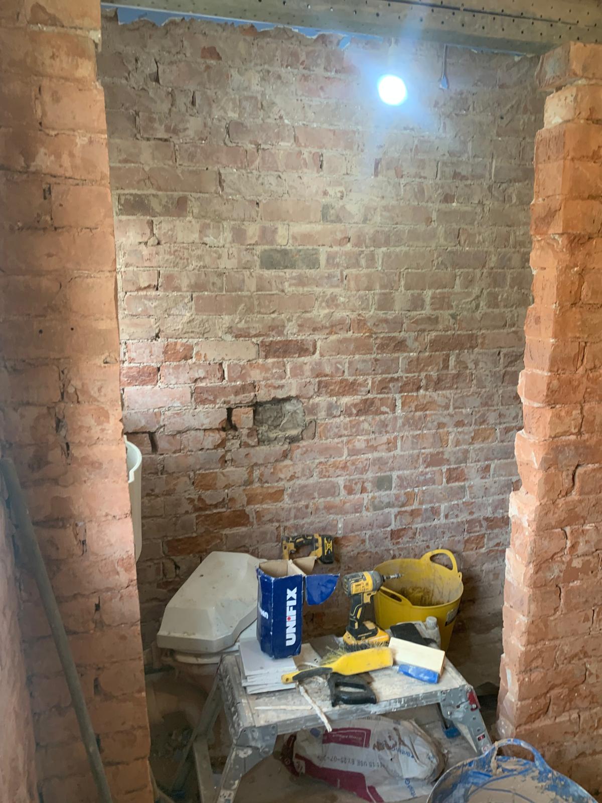 Empty property during refurbishment by NC Joinery