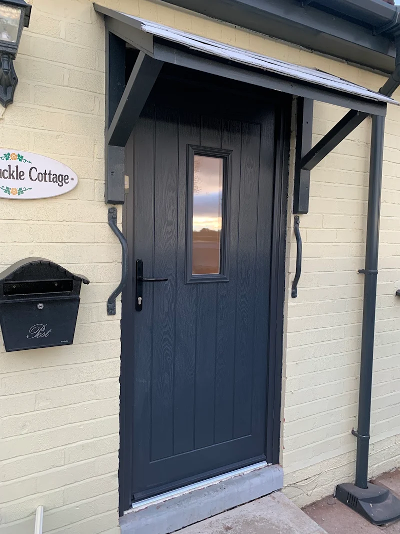 New composite front door fitted in Cheshire